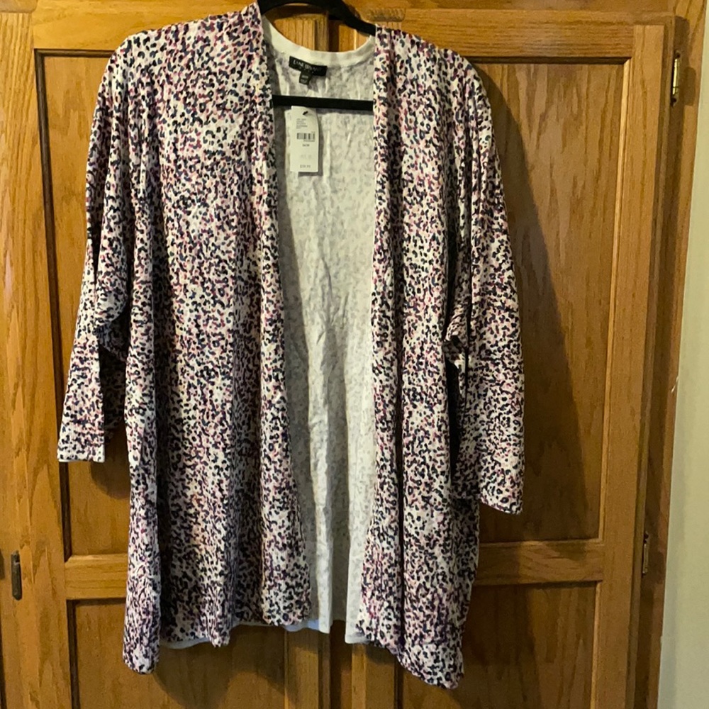 Lane Bryant Multicolored Cardigan